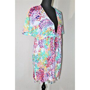 SWIM COVER‎ flower with tassels M